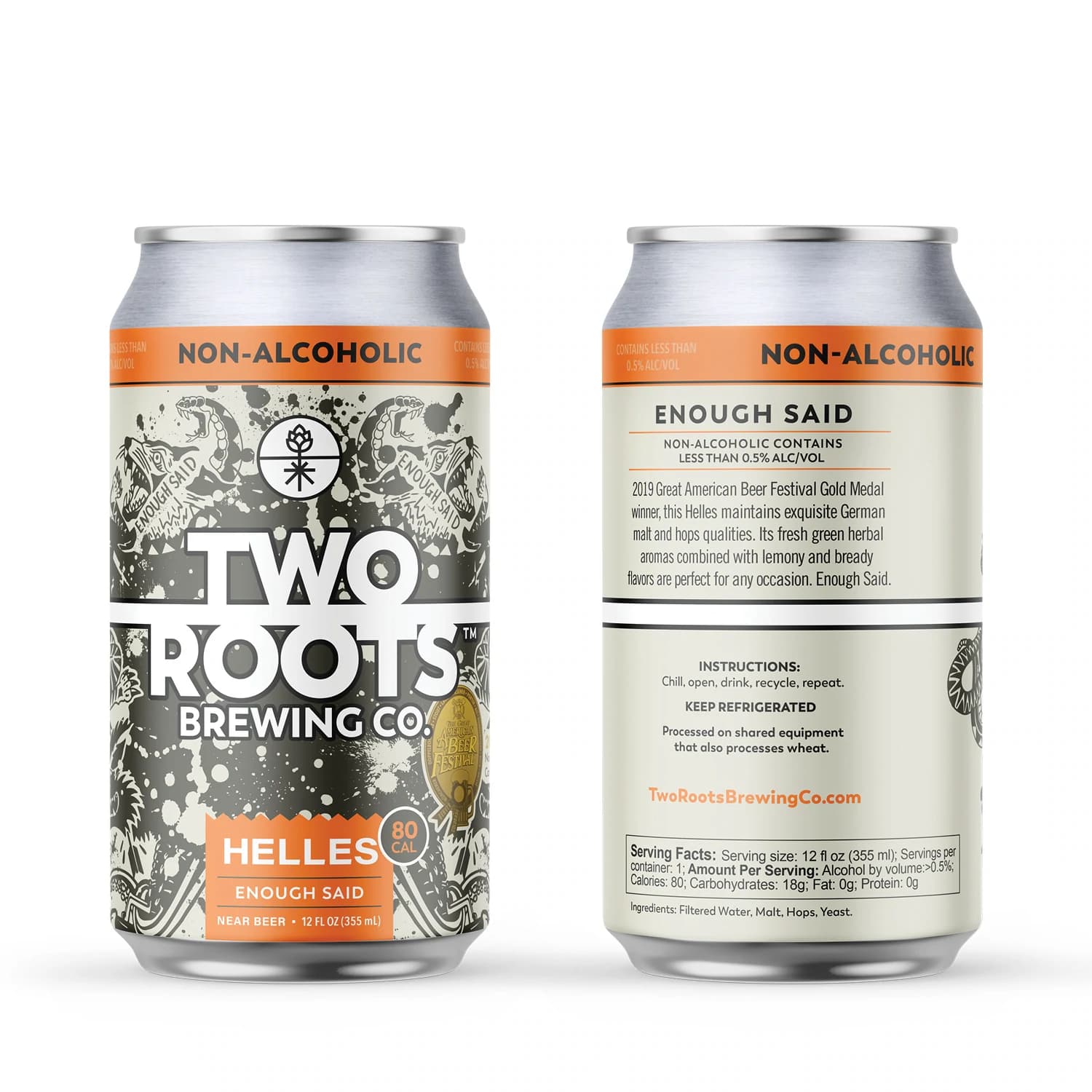 Two Roots Brewing Lager
